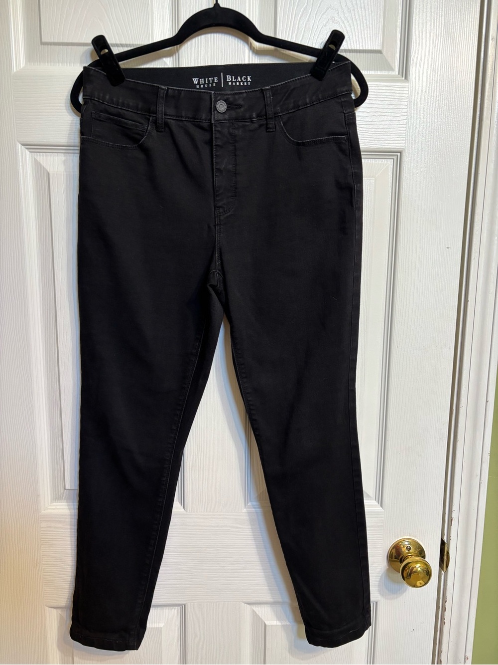 White House Black Market Black Skinny Jeans for Women